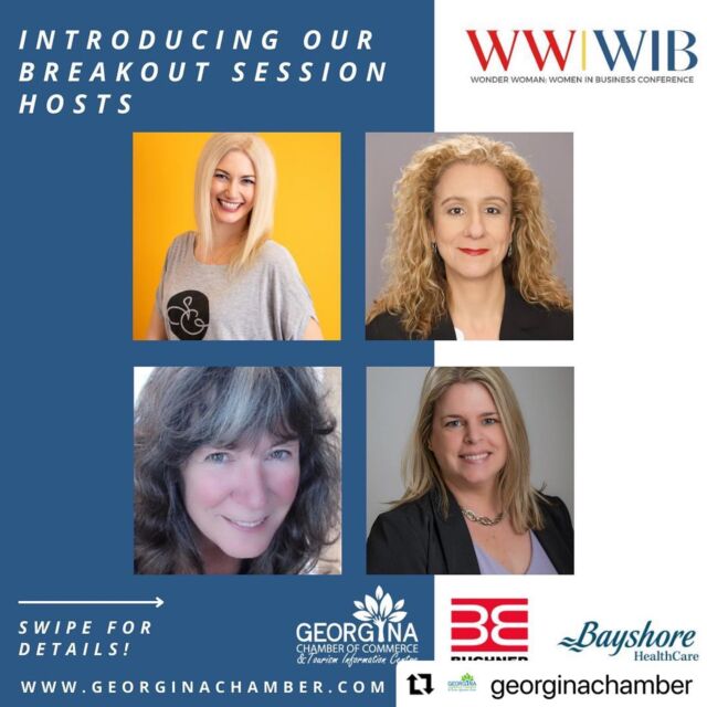 We are incredibly honoured to have been asked to host the breakout sessions at this year’s Wonder Woman | Women in Business Conference @georginachamber! 

It is an absolute privilege to be surrounded by such an awe-inspiring lineup of trailblazing local women entrepreneurs! 💗✨

Looking forward to this awesome event on June 8, 2023. Interested in joining us in this amazing day of empowerment, learning and networking? Reserve your tickets by visiting the Georgina Chamber website at 🔗georginachamber.com.

***

#Repost @georginachamber
・・・
📣 We are excited to introduce you to this year’s Wonder Women: Women in Business Conference, Breakout Session Hosts! 

You do not want to miss what these amazing women have to say! All attendees will have a choice to choose 2 of 4 breakout sessions for the afternoon! 

💥Stella Grinfeld, @stellagraphix, hosting Simplifying Marketing: Ideas you can implement today.

💥Ida Morra-Caruso, @morracarusolaw, hosting Avoiding Legal Pitfalls: How small and mid-sized businesses  business can protect. 

💥Lauren Helmkay, @laurenhelmkaywellness, hosting Soul Scribbles: How to be authentically you in your business.

💥Jennifer Anderson, @georginajenna, hosting Filling Your Business Toolbox: Discover tools, resources and current information you can put to practical use for your business. 

🎟 To learn more about our breakout session hosts and to register for our June 8th Wonder Woman: Women in Business Conference, visit www.GeorginaChamber.com. 

Thank you to our event sponsors: @buchnermanufacturing, @bayshore_health, @jacintahealingarts, Keystone Benefits Inc., @rtvgeorgina 

.
.
.
.
.
#WonderWomen #WomenInBusiness #GeorginaChamber #GeorginaChamberofCommerce #GCOCMembers #ShopLocalGeorgina  #PlayLocalGeorgina #EatLocalGeorgina #LoveLocalGeorgina #LoveLocal #BuyersGuide #SupportLocalGeorgina #DiscoverGeorgina 
#GeorginaOntario #KeswickOntario #EastGwillimbury
#GeorginaOn #WomenInspiringWomen #WomenEmpoweringWomen #Women #WomenEmpowerment #YorkRegion #YorkRegionMoms #YorkRegionBusiness #WomenSupportingWomen #WomanOwned #MarketingTips #WomanOwnedBusiness #OntarioBusiness